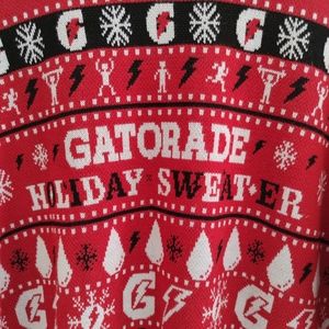 gatorade holiday sweater